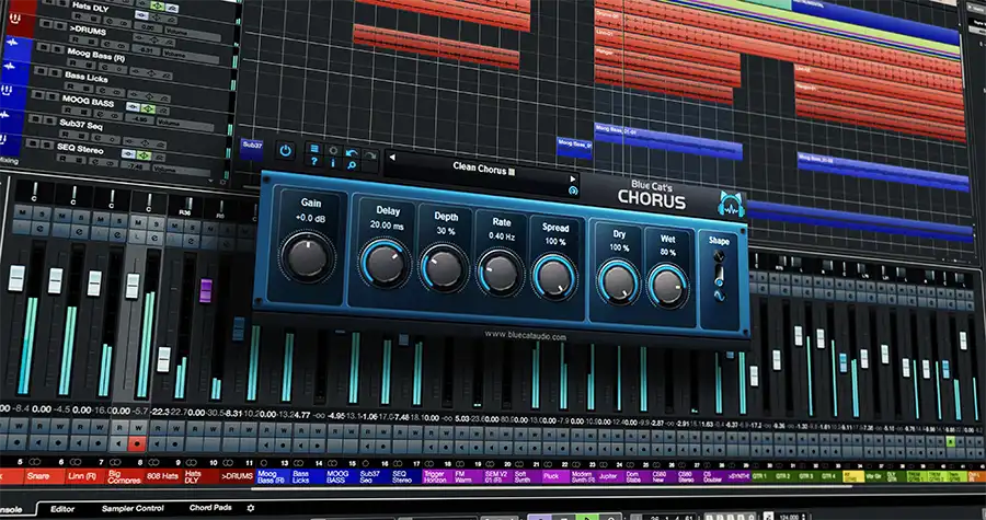 Free Vst Plugins for beginners Blue Cat's Chorus by Blue Cat Audio