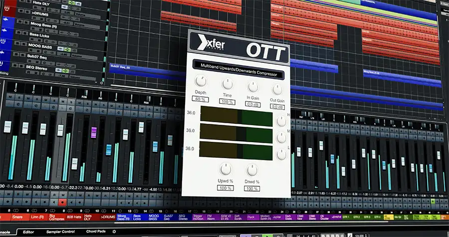 Free Vst Plugins for beginners OTT by Xfer Records