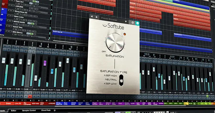 Free Vst Plugins for beginners Saturation Knob by Softube