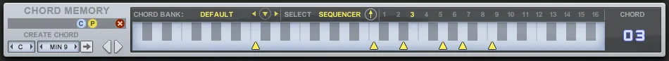 Chord-Memory-Section-in Consequence-VST-plugin