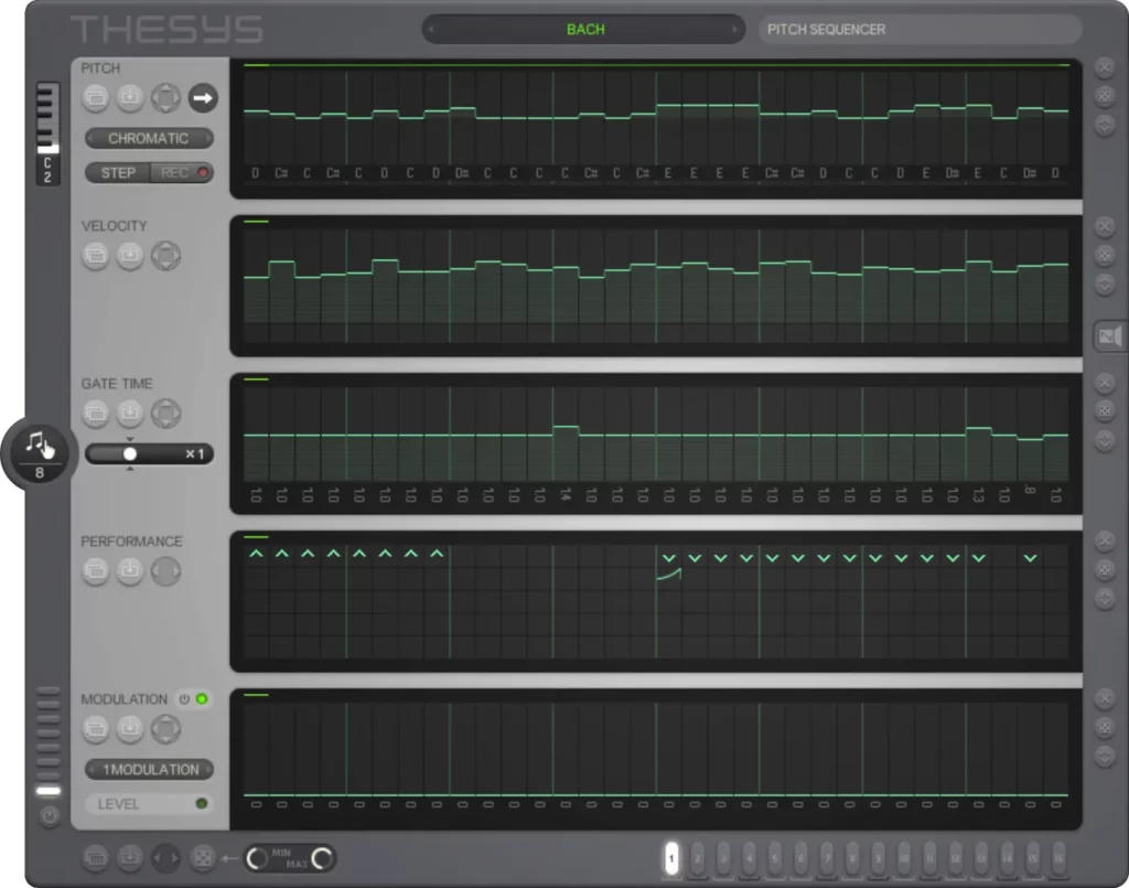 Sequencer-in-Thesys-VST-Plugin