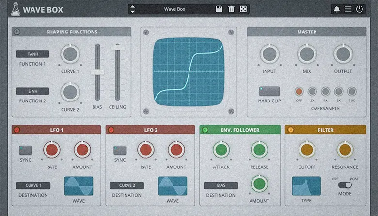 Wave Box by Audiothing (Distortion Plugin)