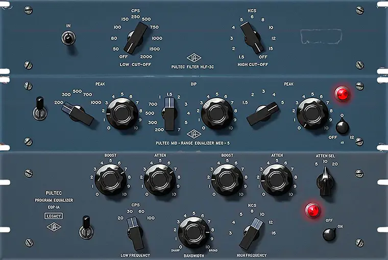 Pultec Passive EQ Collection by Universal Audio